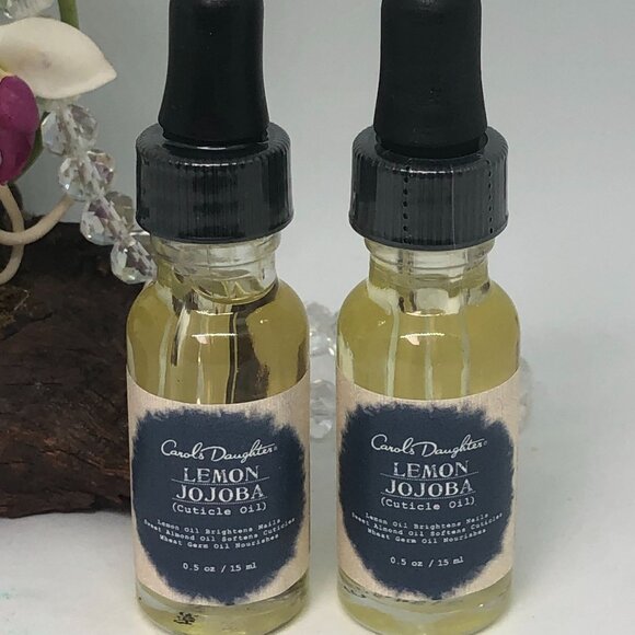 2x Carol's Daughter Lemon Jojoba Cuticle Oil - .5 oz/15 ml - Factory Sealed - Picture 1 of 3